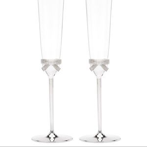 Kate Spade champagne glasses